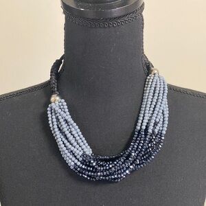 RUSH By Denise & Charles Ombre Bib Necklace